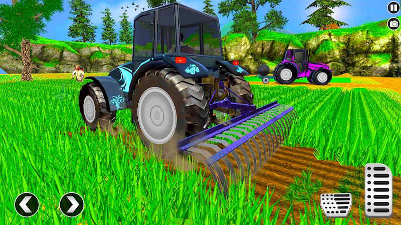 Farmer Tractor Farming Game 3D Screenshot 1