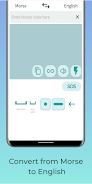Morse Code Encoder & Decoder Capture d'écran 3