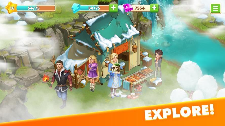 Frozen Farm Captura de tela 1