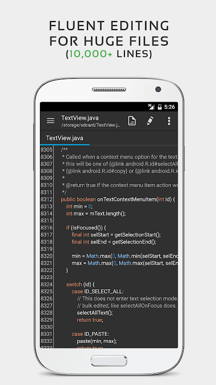 QuickEdit Text Editor Mod Ekran Görüntüsü 1