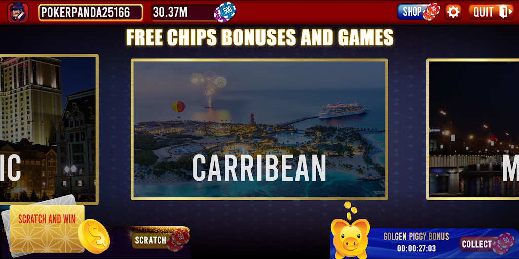 Poker Panda: World Poker Tour ဖန်သားပြင်ဓာတ်ပုံ 3