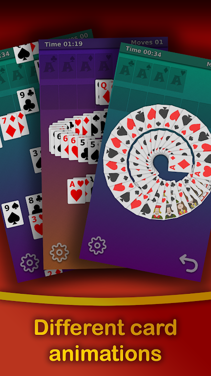 Klondike Solitaire - Free ภาพหน้าจอ 0
