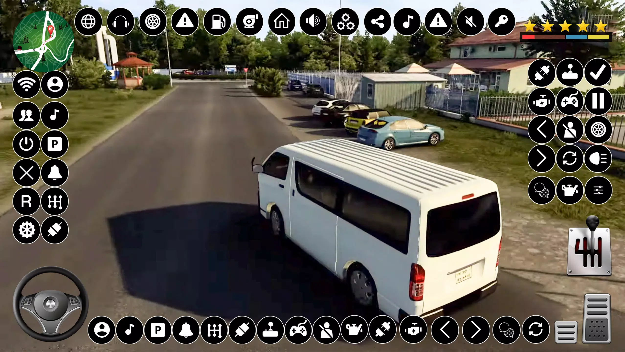 Car Games Dubai Van Simulator स्क्रीनशॉट 1