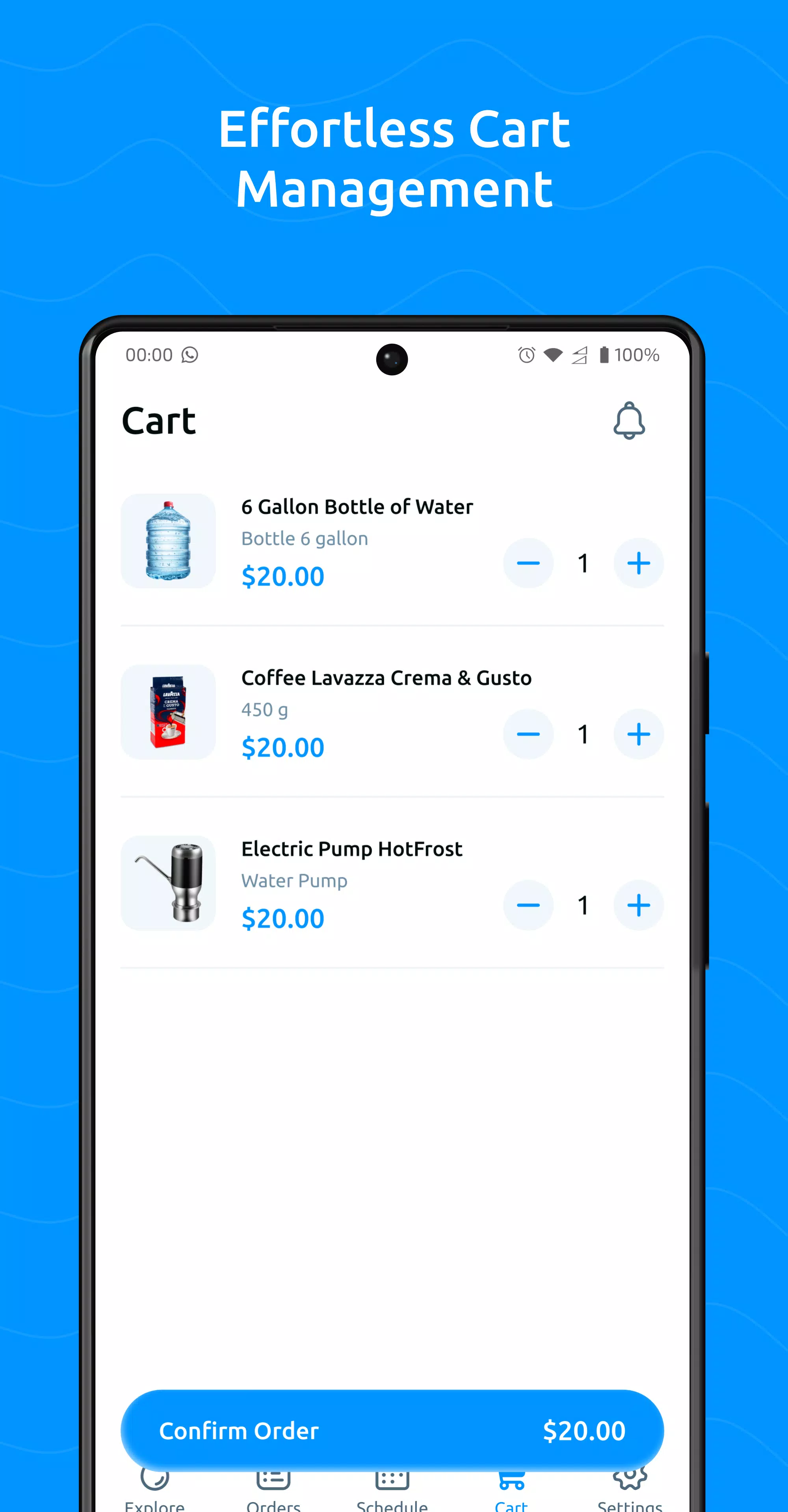 Water Delivery应用截图第1张