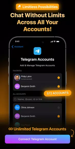 Schermata Nicegram: Chat for Telegram X 2