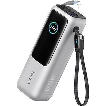 Anker 25.000 mAh 165W Power Bank con due cavi USB di tipo C integrati