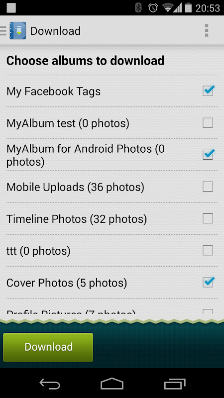 MyAlbum: Social photos manager スクリーンショット 2