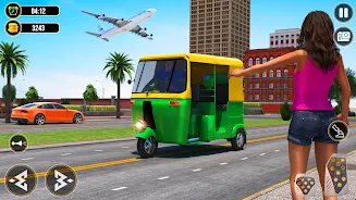Tuk Tuk Auto Driving Games ภาพหน้าจอ 3