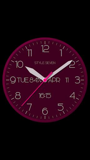 Modern Analog Clock-7 Screenshot 0