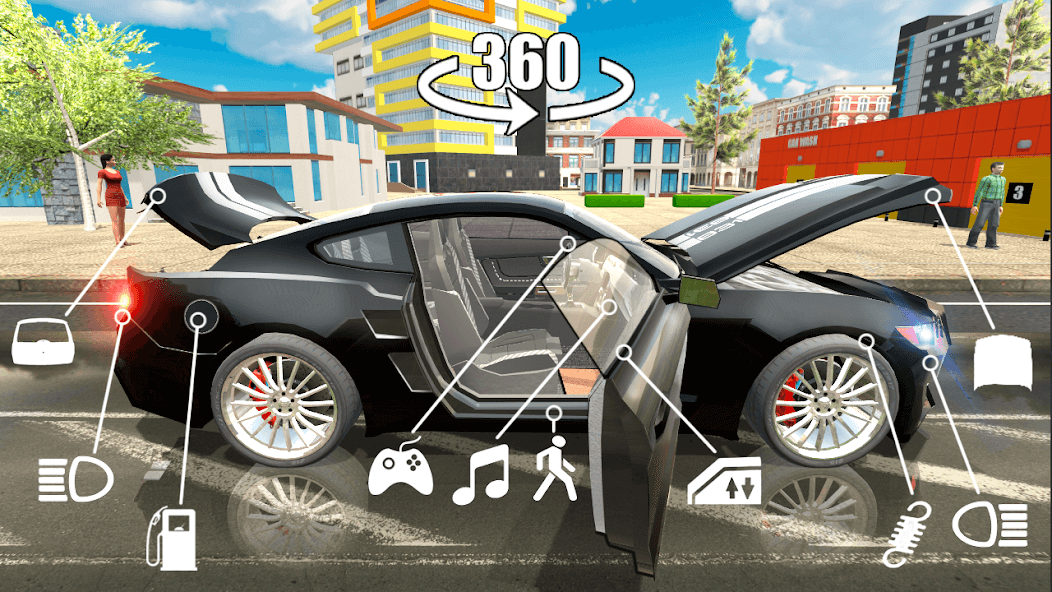 Car Simulator 2 Mod Ekran Görüntüsü 0