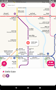 Delhi Metro Map & Routing スクリーンショット 0