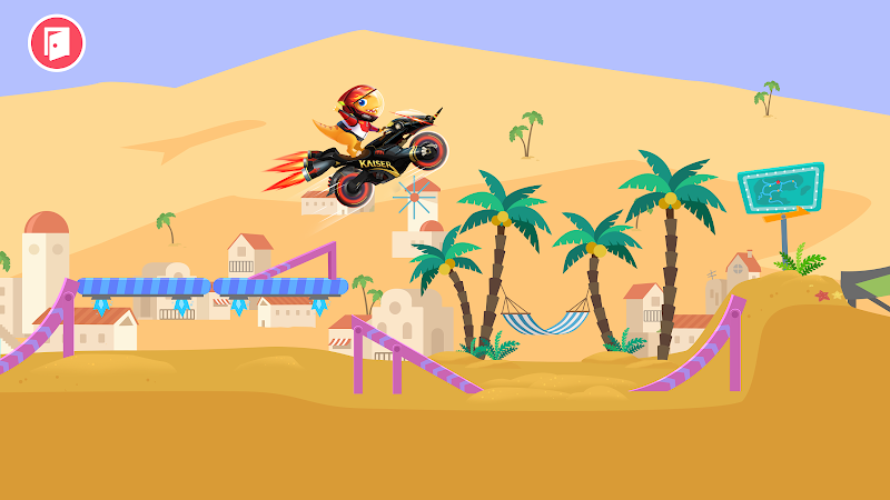 Dirt Bike Games for Kids ဖန်သားပြင်ဓာတ်ပုံ 2