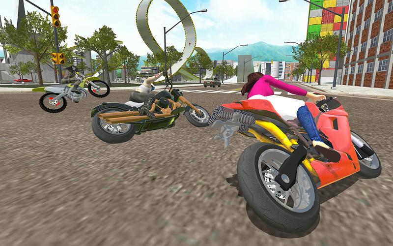 Motorbike Rush Drive Simulator应用截图第0张