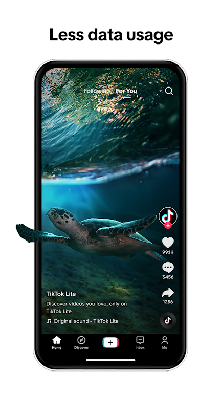 TikTok Lite - Save Data 스크린샷 2