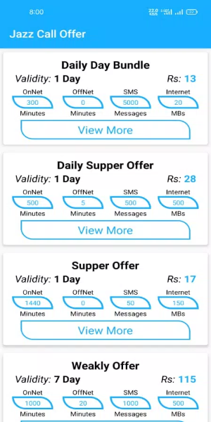 All Network Data Offers 2022 스크린샷 2