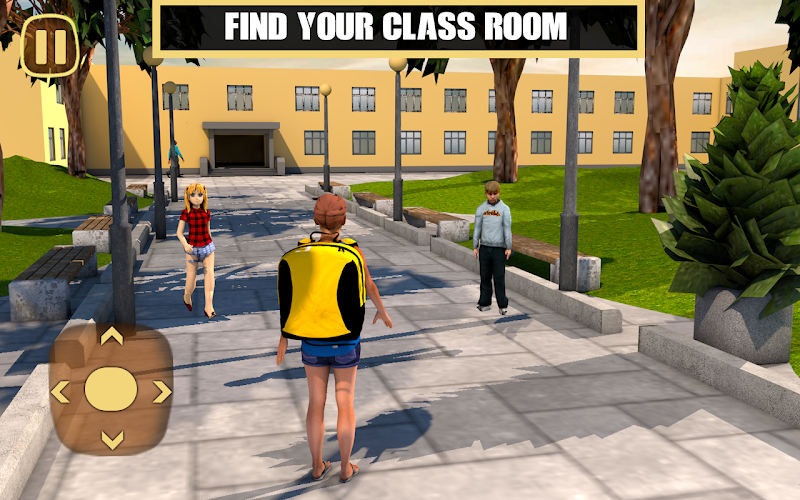 High School Girl Game: New Family Simulator 2021 Captura de pantalla 0