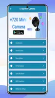 V720 Mini Camera guide Schermafbeelding 1