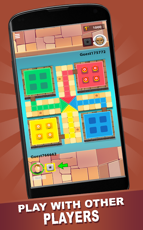 Ludo Fun: Free Family Dice Game Tangkapan skrin 3