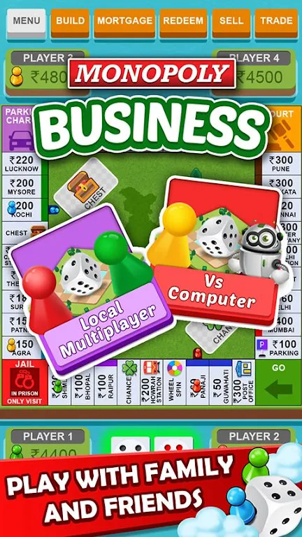 Vyapari Game : Business Dice Board Game 螢幕截圖 1
