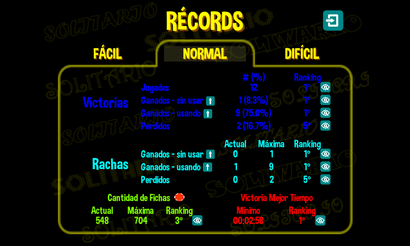 Solitario Estrella Screenshot 3