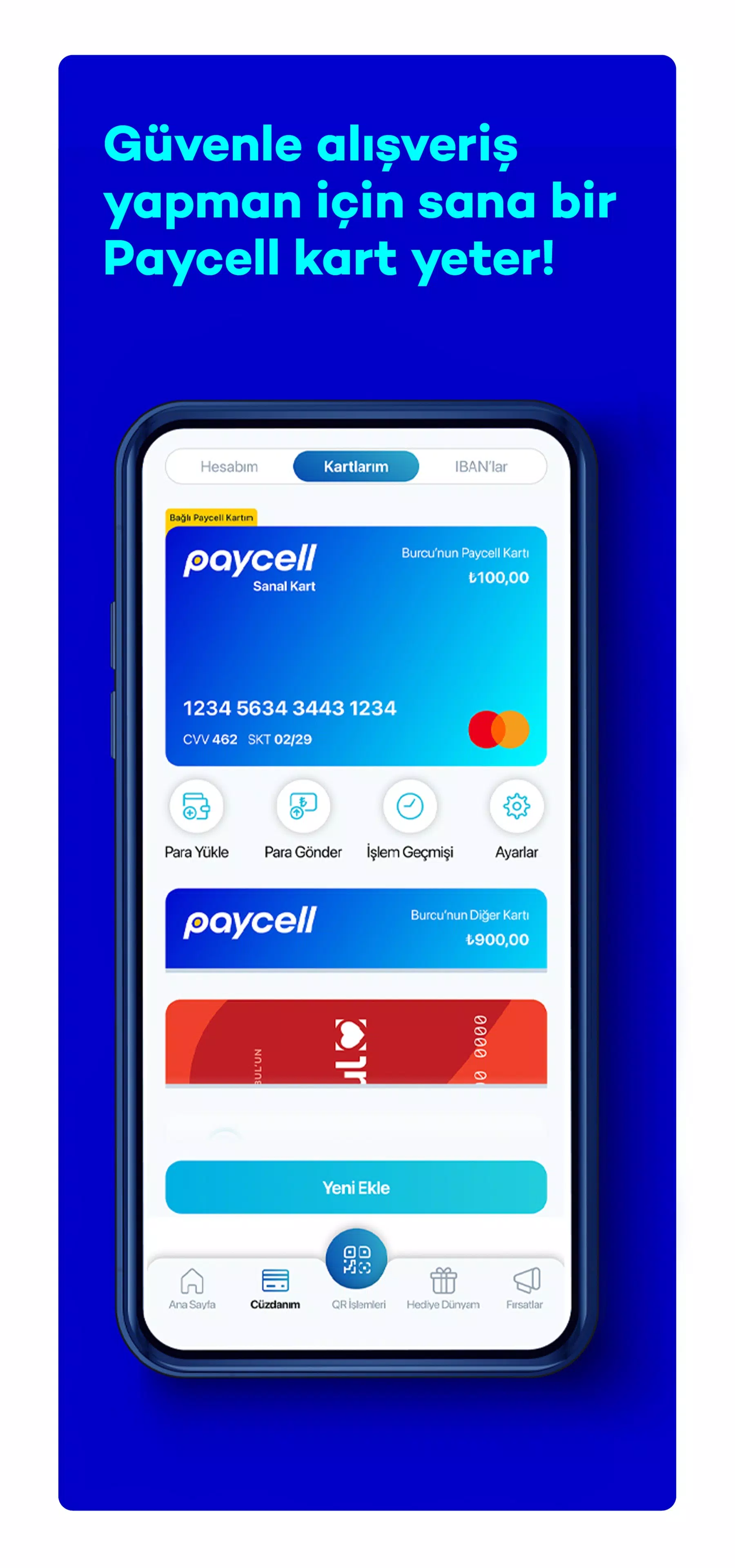 Paycell – Cüzdan, Ödeme, Kart 螢幕截圖 3