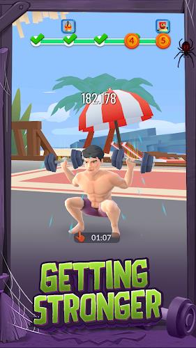 Idle Gym Life 3D! Captura de tela 1