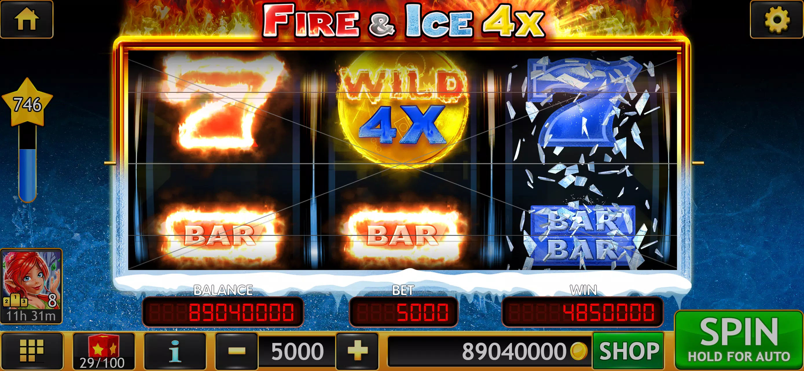 Wild Triple 777 Slots Casino Capture d'écran 1