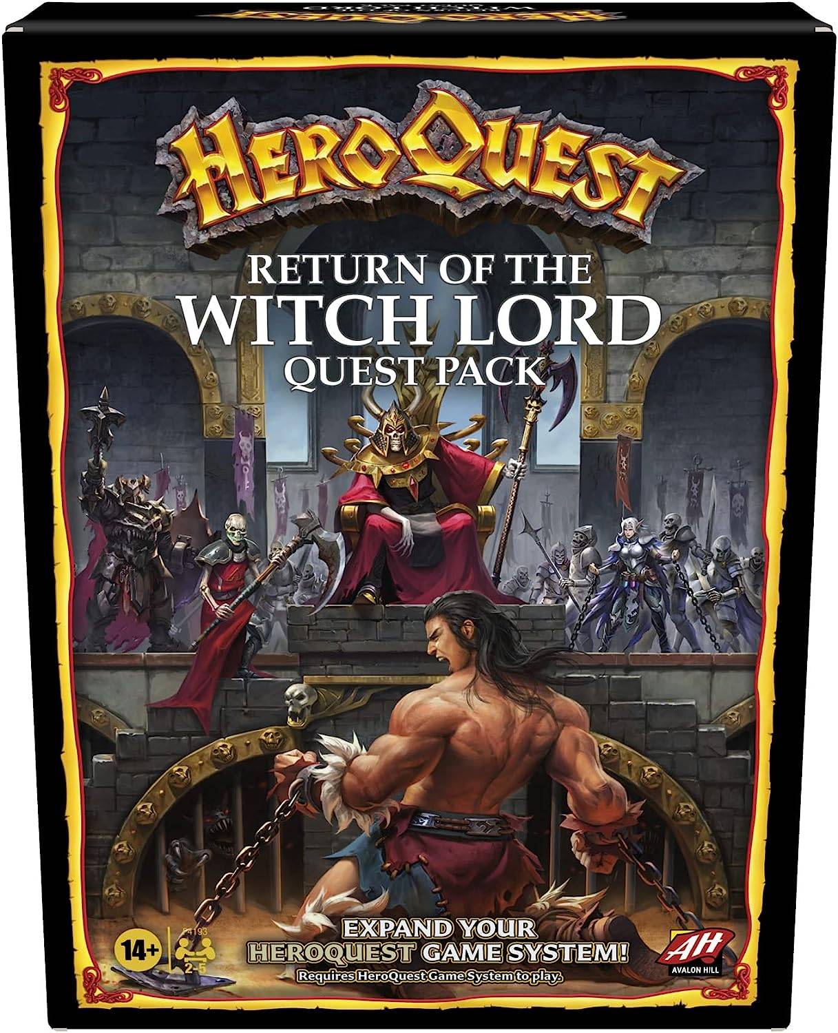 HEROQUEST: विच लॉर्ड क्वेस्ट पैक की वापसी