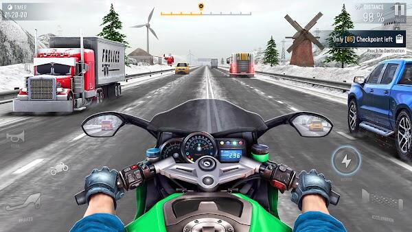 BRR: Moto Bike Racing Game 3D Capture d'écran 1