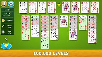 FreeCell Solitaire - Card Game Скриншот 1