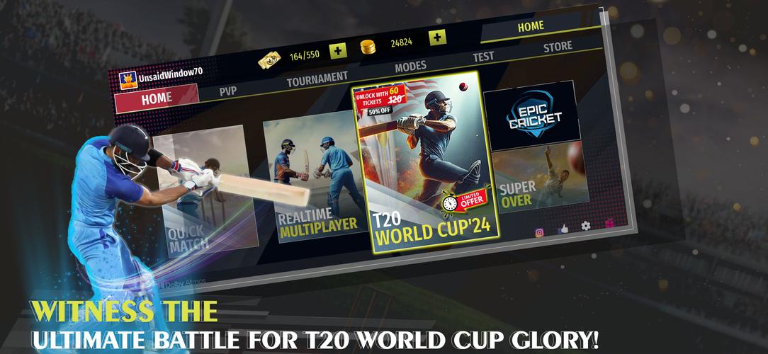 Epic Cricket 螢幕截圖 0