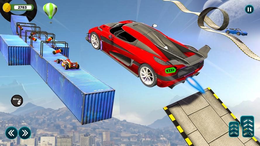 Stunt Car Race Simulator Games Capture d'écran 2