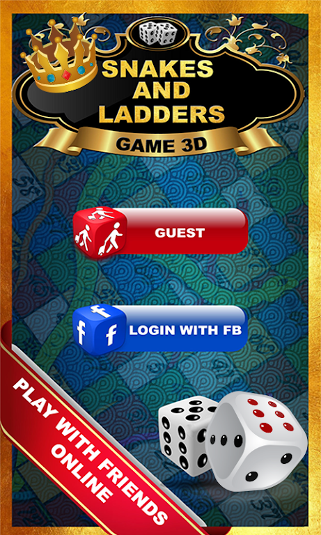 Snakes And Ladders Star:2019 New Dice Game Schermafbeelding 0