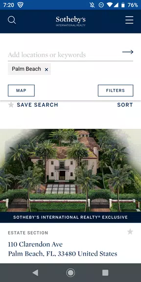 Schermata Sotheby's International Realty 2