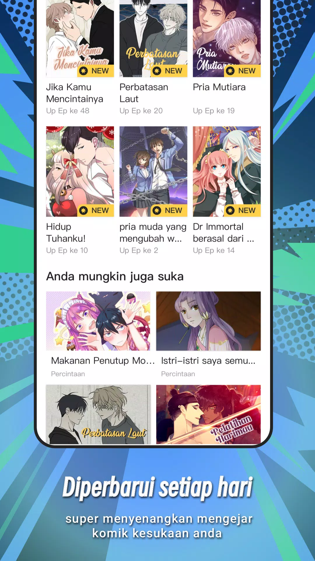 Permen Comic for Indonesia 螢幕截圖 1