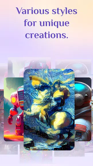 Dream AI Art Generator Wonder Ảnh chụp màn hình 1