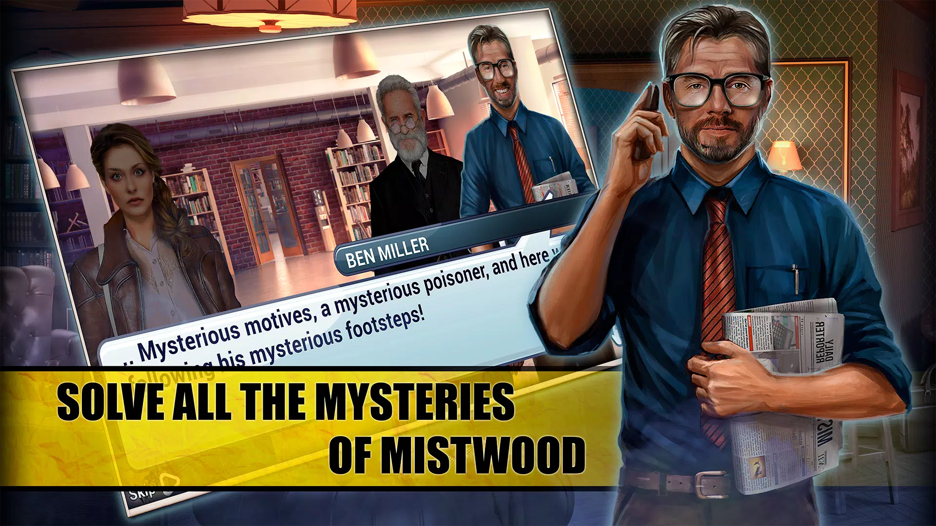 True Reporter. Hidden Mistwood Tangkapan skrin 0