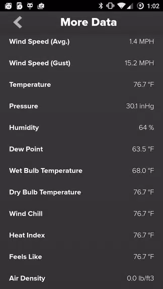 Wind & Weather Meter Screenshot 2