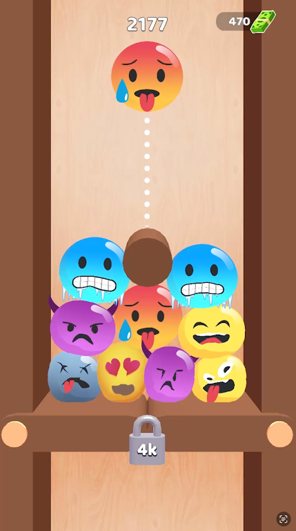 Emoji Blitz: Merge Puzzle Game Tangkapan skrin 2