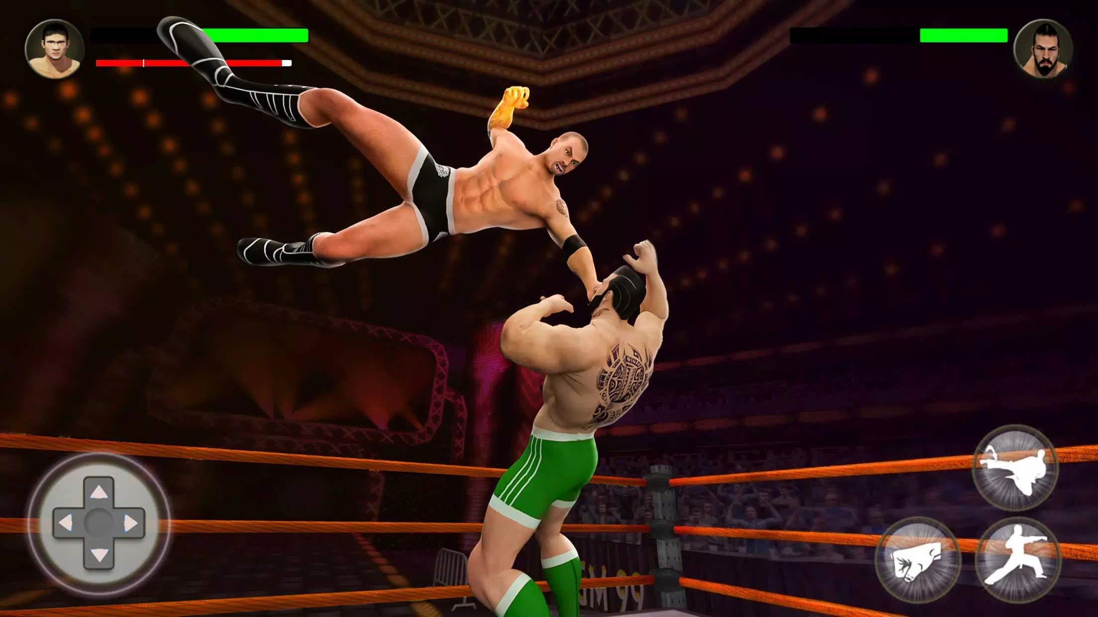 PRO Wrestling Fighting Game Zrzut ekranu 0