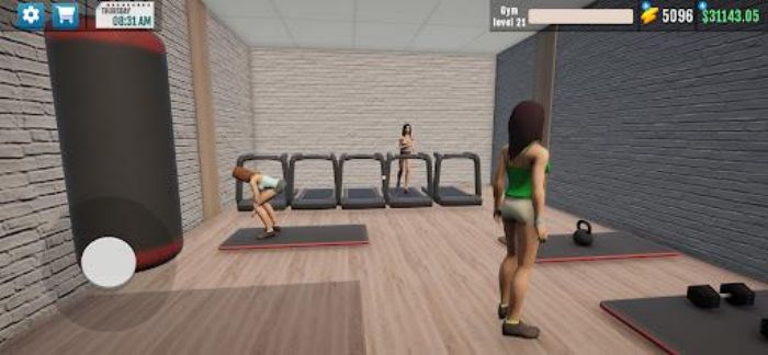 Fitness Gym Simulator Fit 3D Screenshot 1