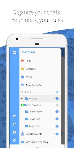 Wasavi: Auto message scheduler স্ক্রিনশট 1