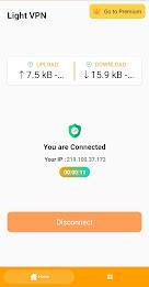 Light VPN - Fast, Secure VPN ภาพหน้าจอ 3