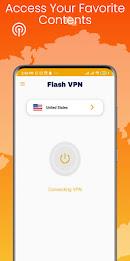 Schermata Flash VPN Unlimited Fast Proxy 3