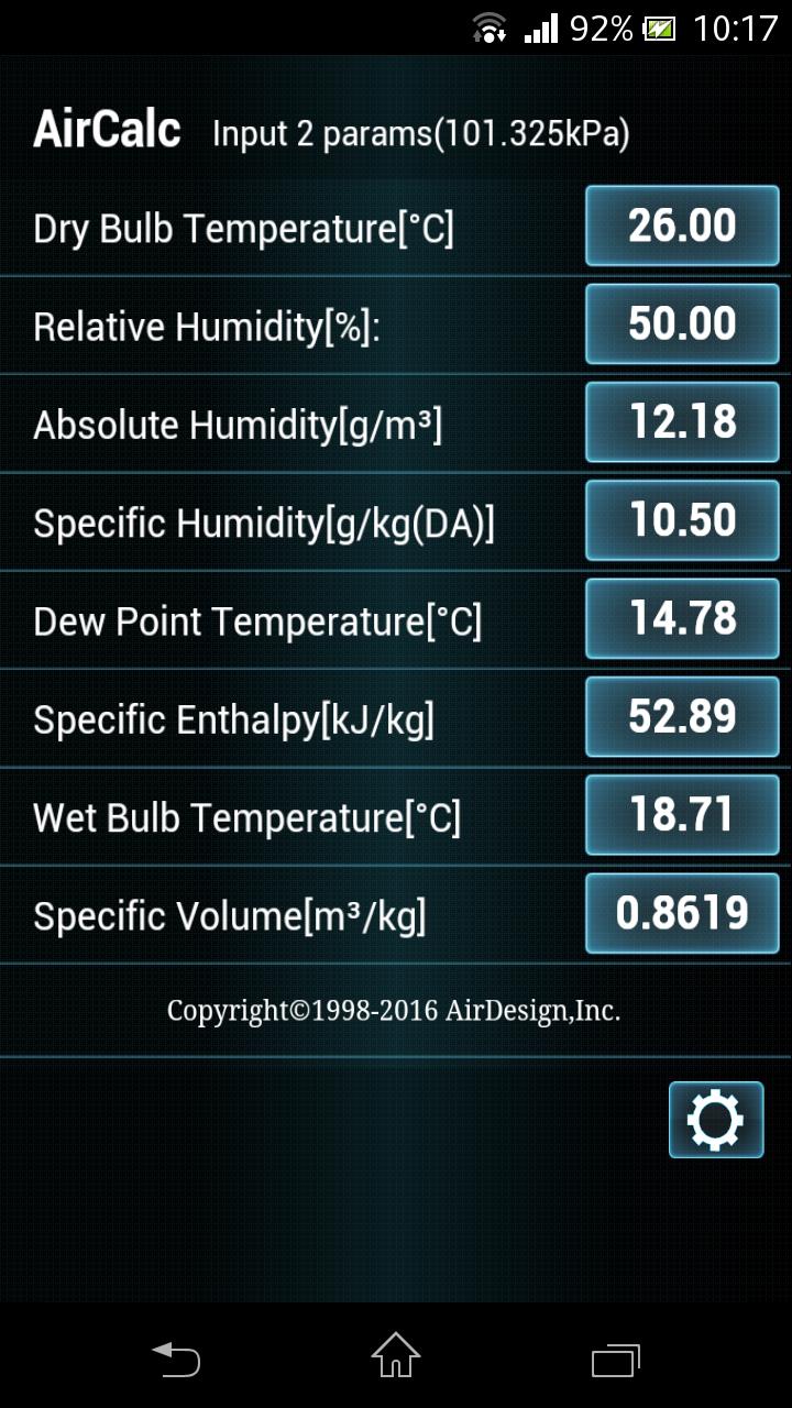 AirCalc for Android Ảnh chụp màn hình 0