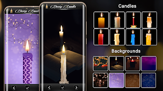 Candle Light-Candle Simulator ภาพหน้าจอ 1