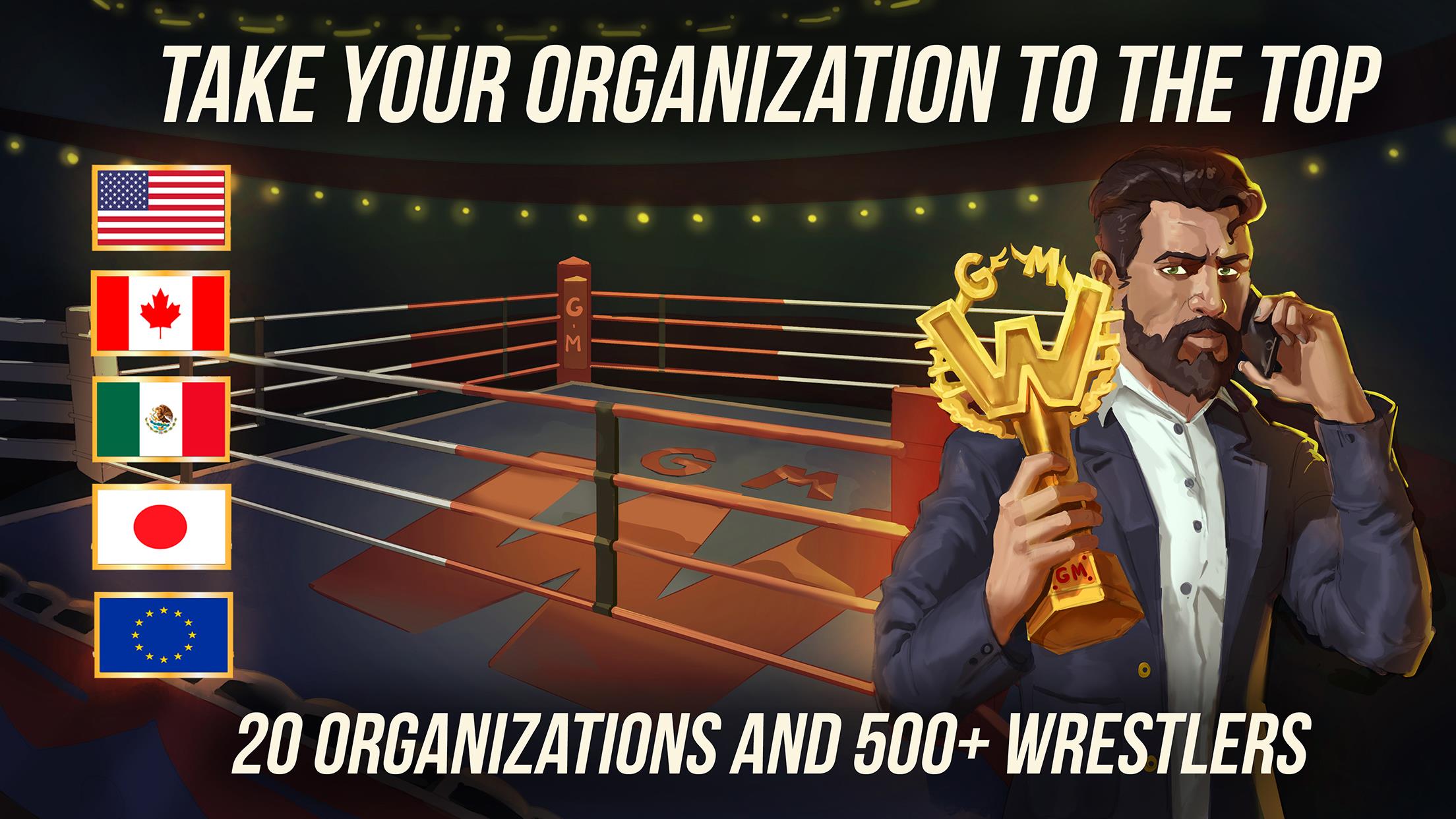 Wrestling GM Скриншот 1