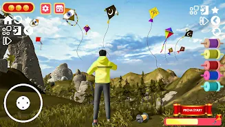 Kite Sim: Kite Flying Games 스크린샷 3