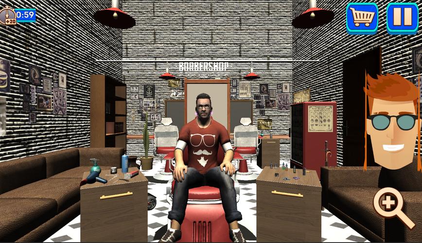 Real Barber Haircutting Shop Ảnh chụp màn hình 2