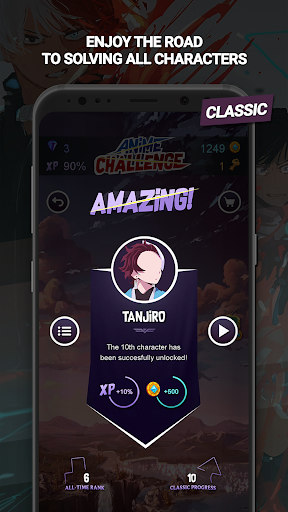 Anime Challenge - Anime Quiz Game Ảnh chụp màn hình 2